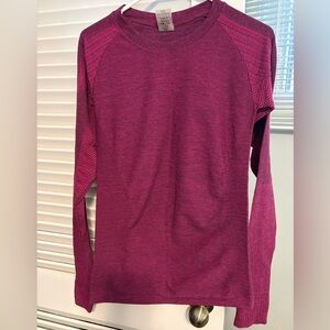 Ladies Climawear midweight active top L